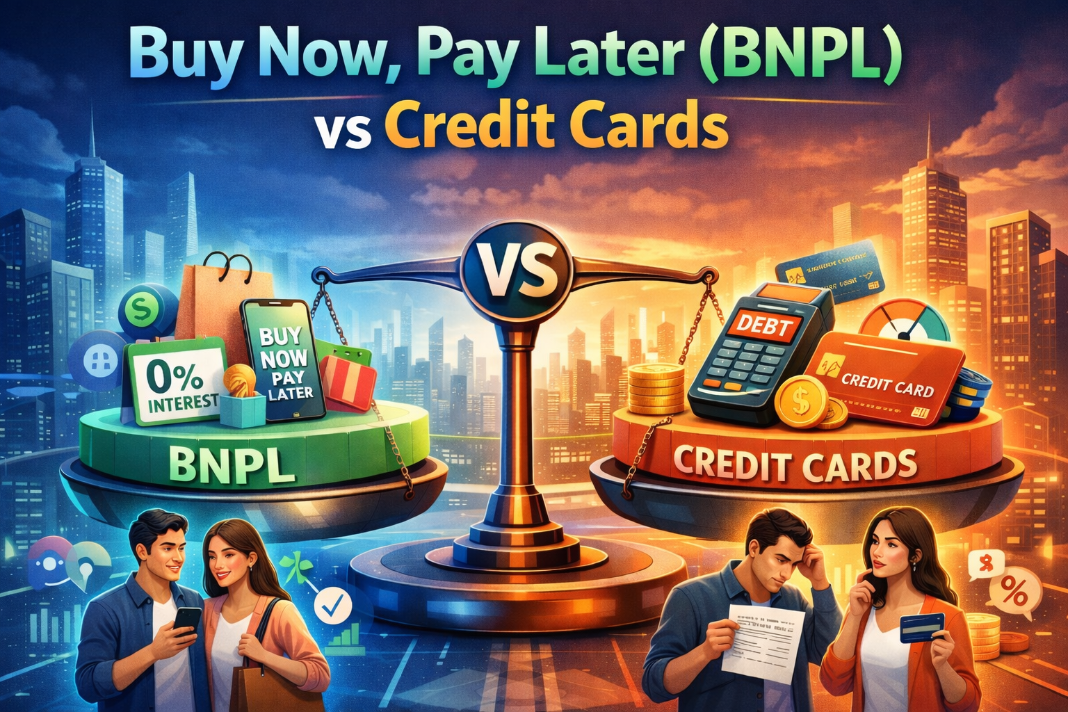 Buy Now Pay Later vs Credit Cards