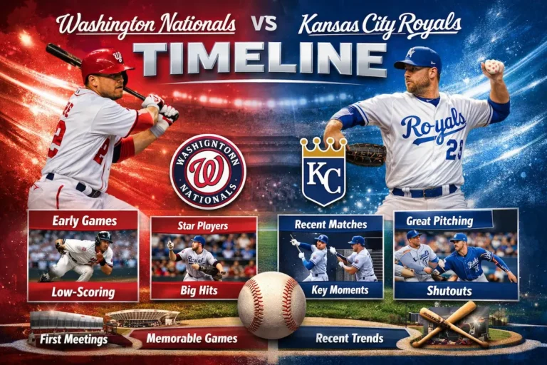 washington nationals vs kansas city royals timeline