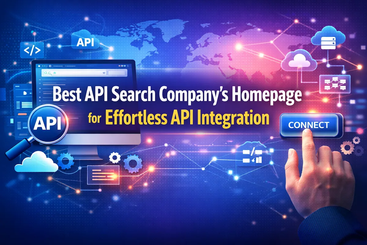 best api search company's homepage