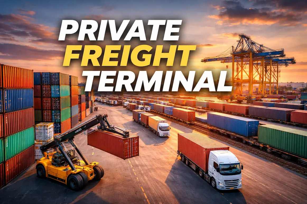 private freight terminal